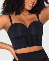 The Low Back Strapless Bra